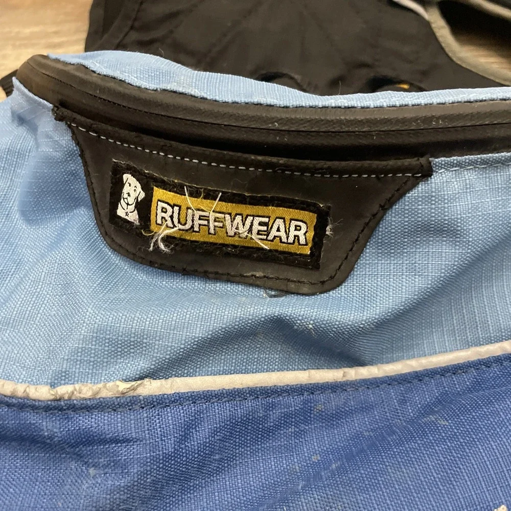 Ruffwear Approach Dog Harness Hiking Pack Saddlebags Medium Blue